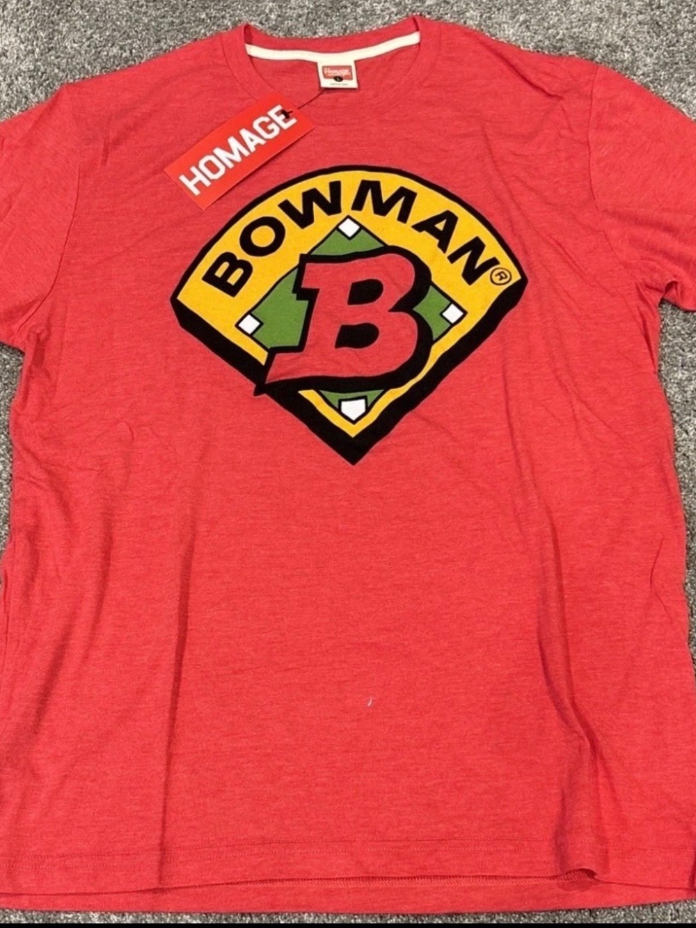 HOMAGE Red Bowman Graphic Short Sleeve Tee
